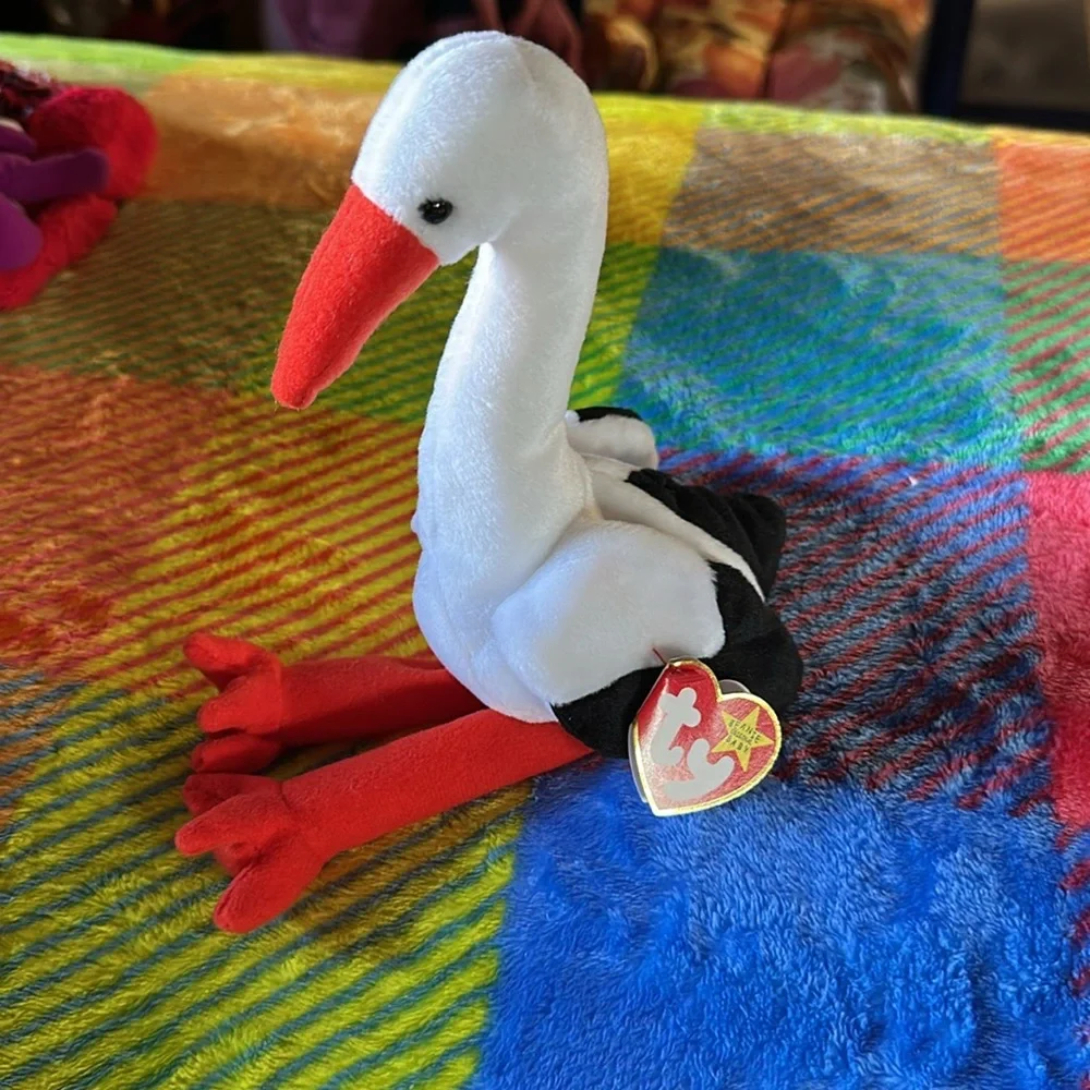 Ty Stilts the Stork Beanie Baby